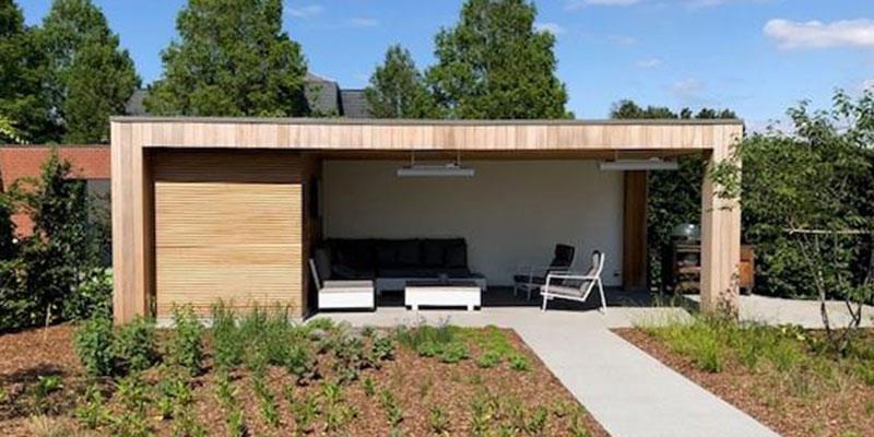 Houten Tuinhuis op maat op maat door Garden Construct